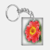 Roos in het najaar sleutelhanger (Voorkant Links)