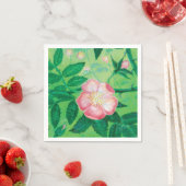 Roos in ongewijzigde staat servet (Insitu)