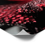 Roos in Poster/afdruk van Bloom Poster (Hoek)