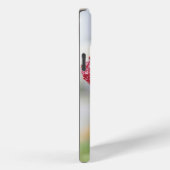 Roos in regendruppels Case-Mate iPhone case (Achterkant / Rechts)