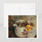 Roos in Vase door Boldini Briefkaart (Voorkant / Achterkant)