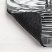 roos in waterdruppelaar muismat (Hoek)