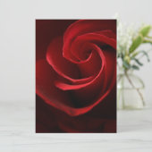     ROOS INVITATIONSR KAART (Staand voorkant)