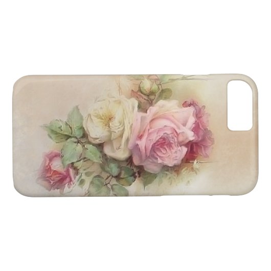  Roos iPhone 7 Hoesje (Achterkant (Horizontaal))