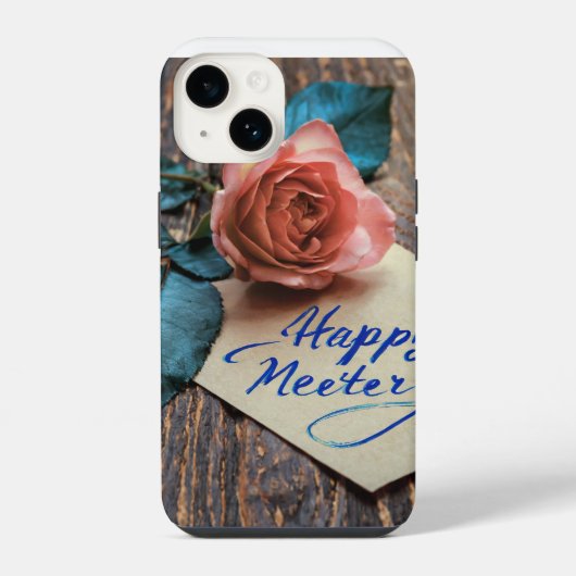Roos iPhone Hoesje (Achterkant)