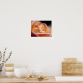 Roos is nog steeds en weet Inspirerend prijsopgave Poster (Keuken)