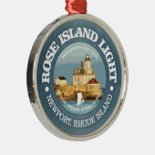 Roos Island Light Metalen Ornament (Rechts)