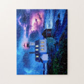 Roos Island Lighthouse - Newport RI Jigzaag Puzzle Legpuzzel (Verticaal)