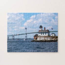 Roos Island Lighthouse, Rhode Island Legpuzzel