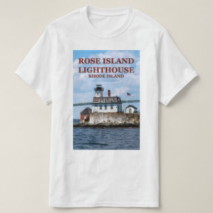 Roos Island Lighthouse, Rhode Island T-Shirt