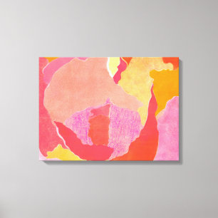 ROOS IV CANVAS AFDRUK