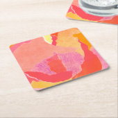 ROOS IV KARTONNEN ONDERZETTERS (Schuin)