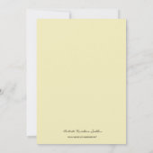 Roos/ivoor van de levensuitnodiging (v) kaart (Achterkant)