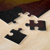 Roos Jigzaag Puzzle Legpuzzel (Zijkant)