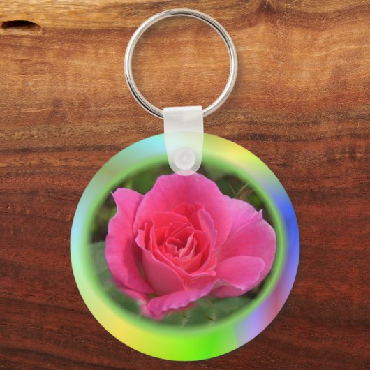 Roos Joy Sleutelhanger (Voorkant)