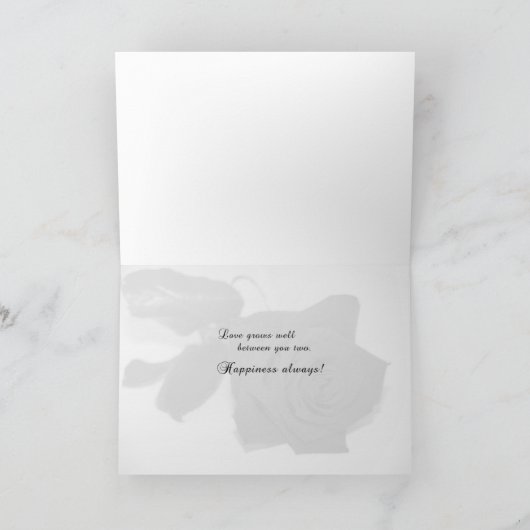 Roos Jubileum Kaart (Binnen)