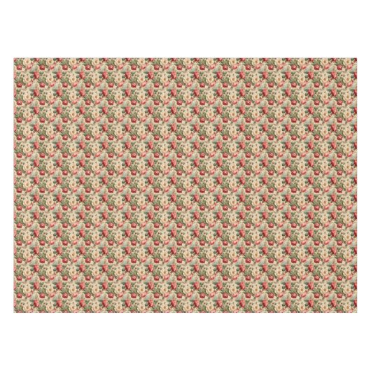 Roos Junk Journal Page Tafelkleed (Voorkant (Horizontaal))