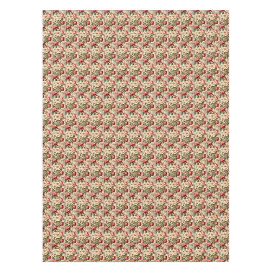  Roos Junk Journal Page Tafelkleed (Voorkant)