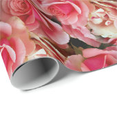 Roos Juxtapose 30 x 6' Valentijn Cadeaupapier (Rol Hoek)