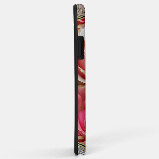 Roos Juxtapose Monogram Case-Mate iPhone Case (Achterkant/rechts)