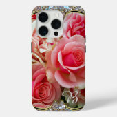 Roos Juxtapose Monogram Case-Mate iPhone Case (Achterkant)