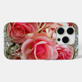Roos Juxtapose Monogram Case-Mate iPhone Case (Achterkant (horizontaal))