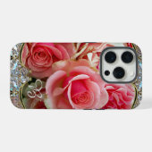 Roos Juxtapose Monogram iPhone Hoesje (Achterkant horizontaal)