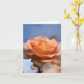 roos kaart (Gele Bloem)