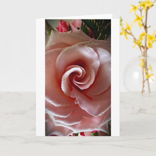 Roos, kaart (Gele Bloem)