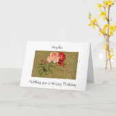 Roos Kaart (Gele Bloem)