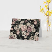 roos kaart (Gele Bloem)