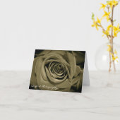 Roos Kaart (Gele Bloem)