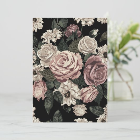 roos kaart (Staand voorkant)