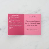 Roos Kaarten Rode bloemen Aangepast Wenskaart (Binnen)