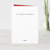 Roos Kaarten Roze bloemen Aangepast Wenskaart (Achterkant)