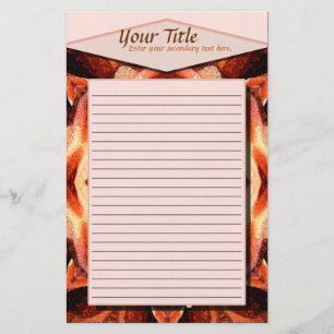 Roos Kaleidoscoop Linds Stationery Briefpapier