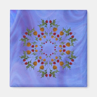 Roos Kaleidoscoop Magneet