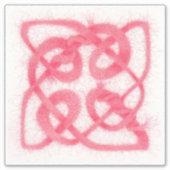 ROOS KELTISCHE KNOOP 8" Vinyl Sticker (Voorkant)