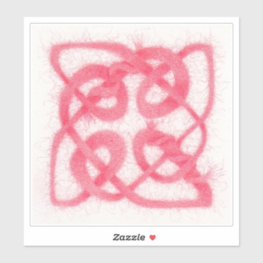 ROOS KELTISCHE KNOOP 8" Vinyl Sticker (Vel)