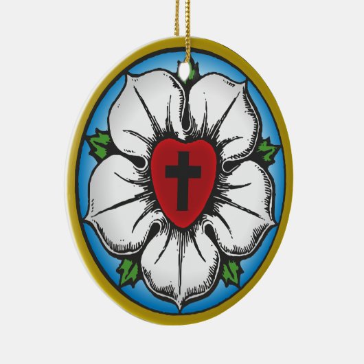 roos keramisch ornament (Rechts)