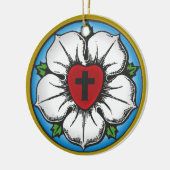 roos keramisch ornament (Links)