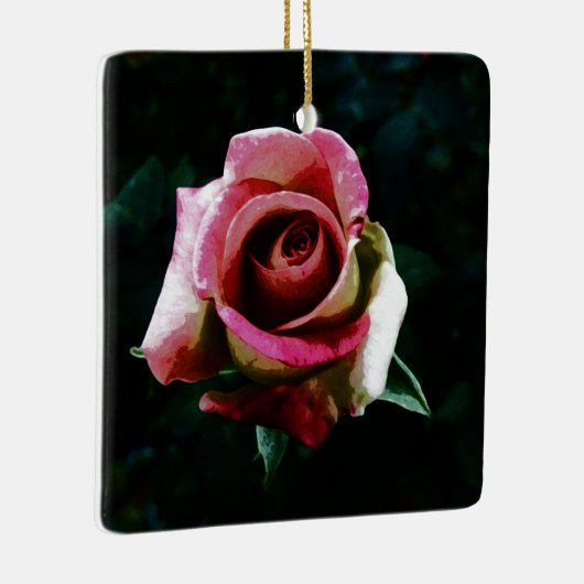 roos keramisch ornament (Rechts)