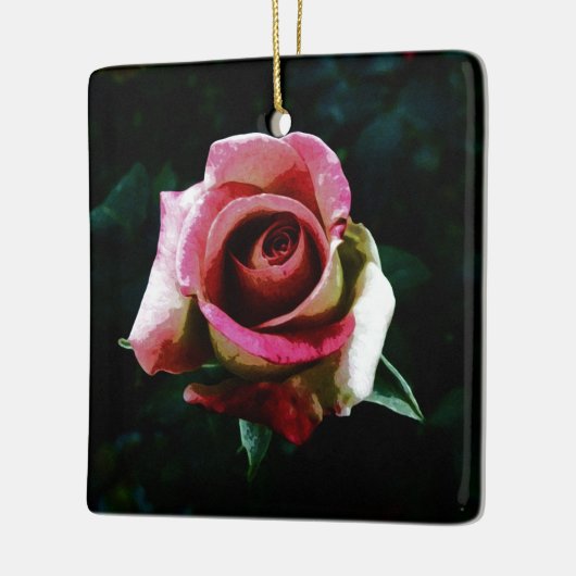 roos keramisch ornament (Links)