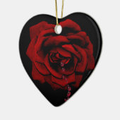 Roos Keramisch Ornament (Links)