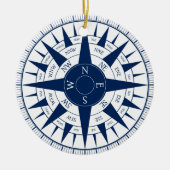Roos Keramisch Ornament (Voorkant)