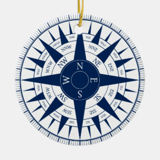 Roos Keramisch Ornament