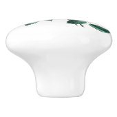 Roos Keramische Knop (Zijkant)