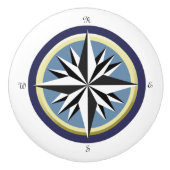 Roos Keramische Knop (Voorkant)