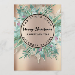 Roos kerstmis winterfeestdag wintermenu Wreater Menu