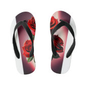 Roos Kinder Teenslippers (Voetbed)